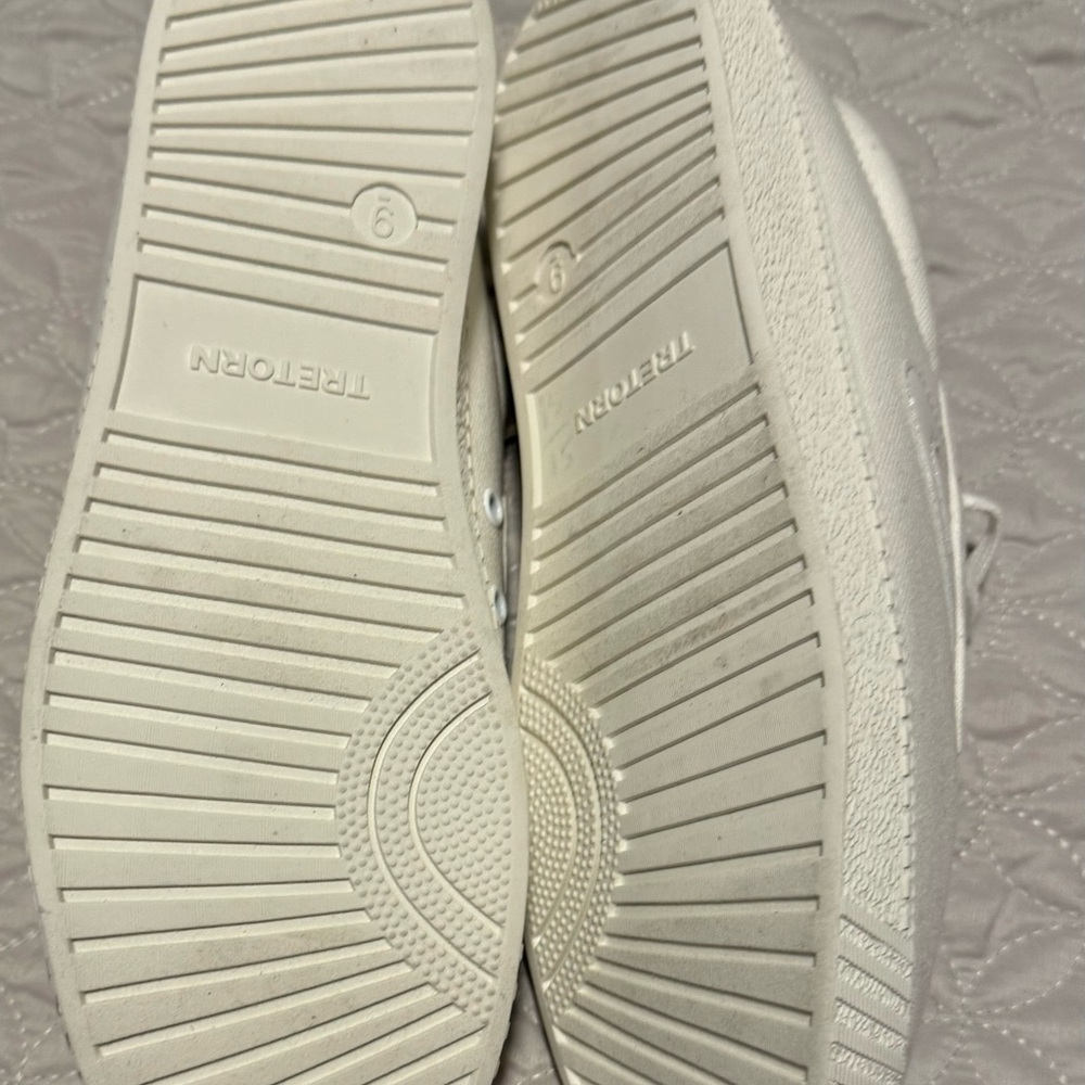 EUC Tretorn Nylite Plus White Canvas Sneakers Size 9M - Picture 6 of 6